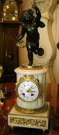 French 8 Day Mantel Clock