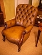 A Victorian Leather armchair