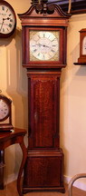 Longcase clock by Jeremiah Standring of Bolton