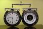 Horse Shoe Barometer and Clock set 
