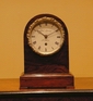 Rosewood Single fusee, Library Clock 