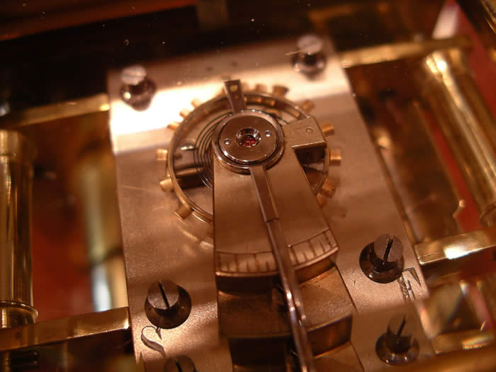 Tiffany Petite Sonnerie Carriage clock Lever escapement photo