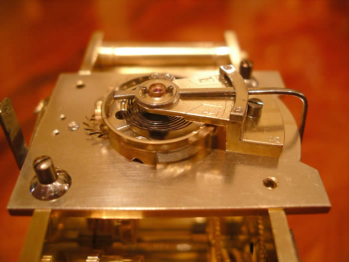 Exceptional Gorge cased Henri Jacot Grande Sonnerie Carriage clock with Alarm 