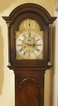 A longcase clock by Daniel Catlin of Lynn