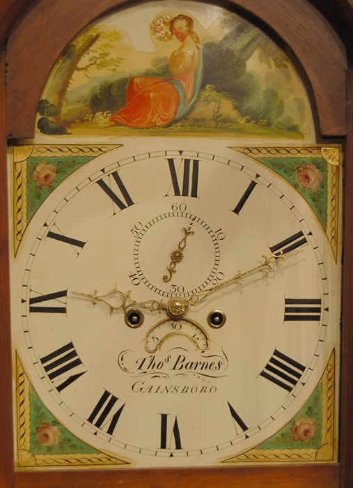 Thomas Barnes Gainsboro large images Longcase clock