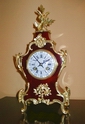 French Tortoiseshell, Ormolu Mantel Clock