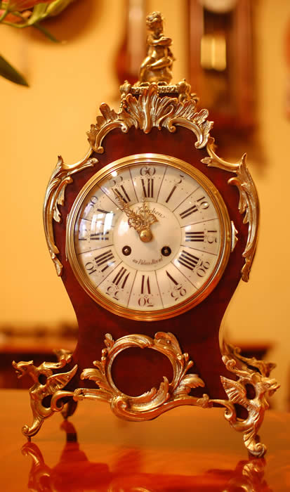 Mantel clock by Planchon au Palais Royal