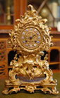 Ormalu , Silk Suspension Mantel Clock