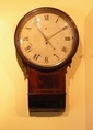 14" Early Iron Dial ,fusee wall clock 