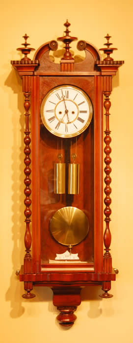 Minature Vienna wall clock