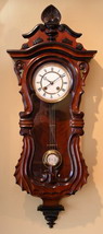 Fine and rare Serpentine Vienna wall clock